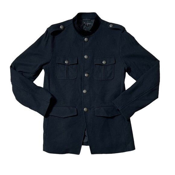 Theory Other - Theory Wool Cashmere Military Jacket Coat Black Men's Size M